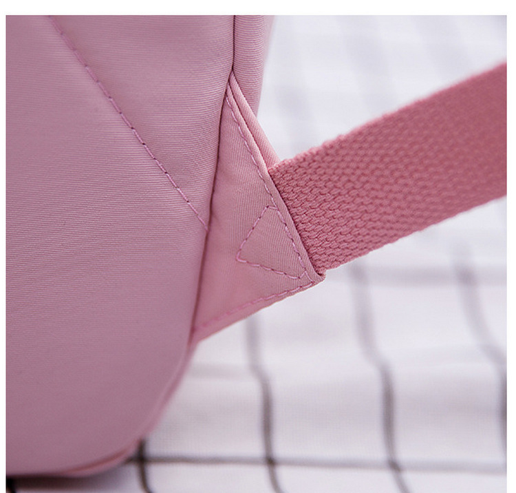 Girl's Waterproof Nylon School Bag Girl's Waterproof Nylon School Bag