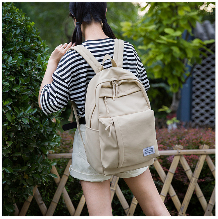 Girl's Waterproof Nylon School Bag Girl's Waterproof Nylon School Bag