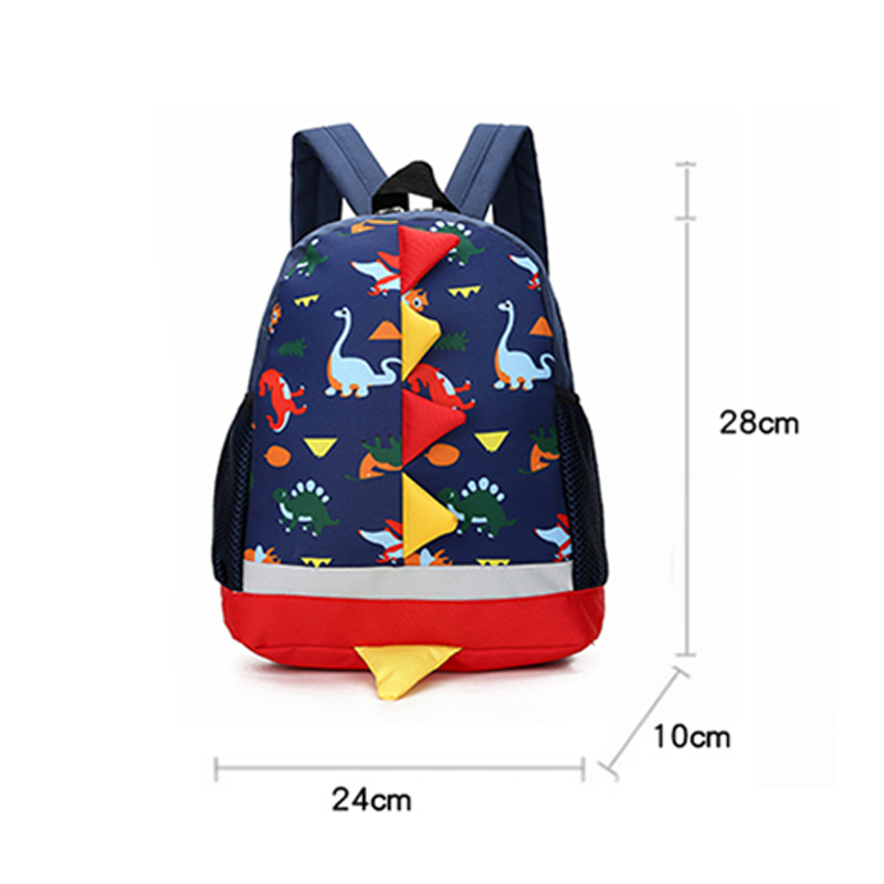 Cartoon Dinosaur Shaped Kid's Backpack